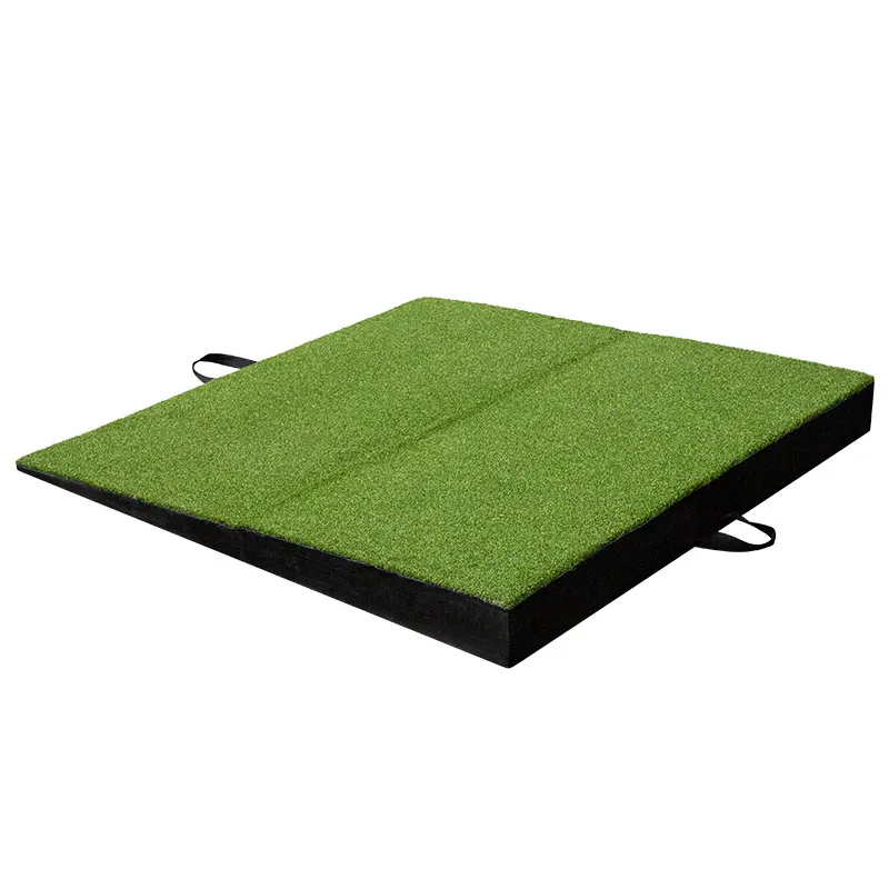 

Portable Artificial Turf Training Practice Foldable Golf Slope Hitting Mat Indoor and Outdoor