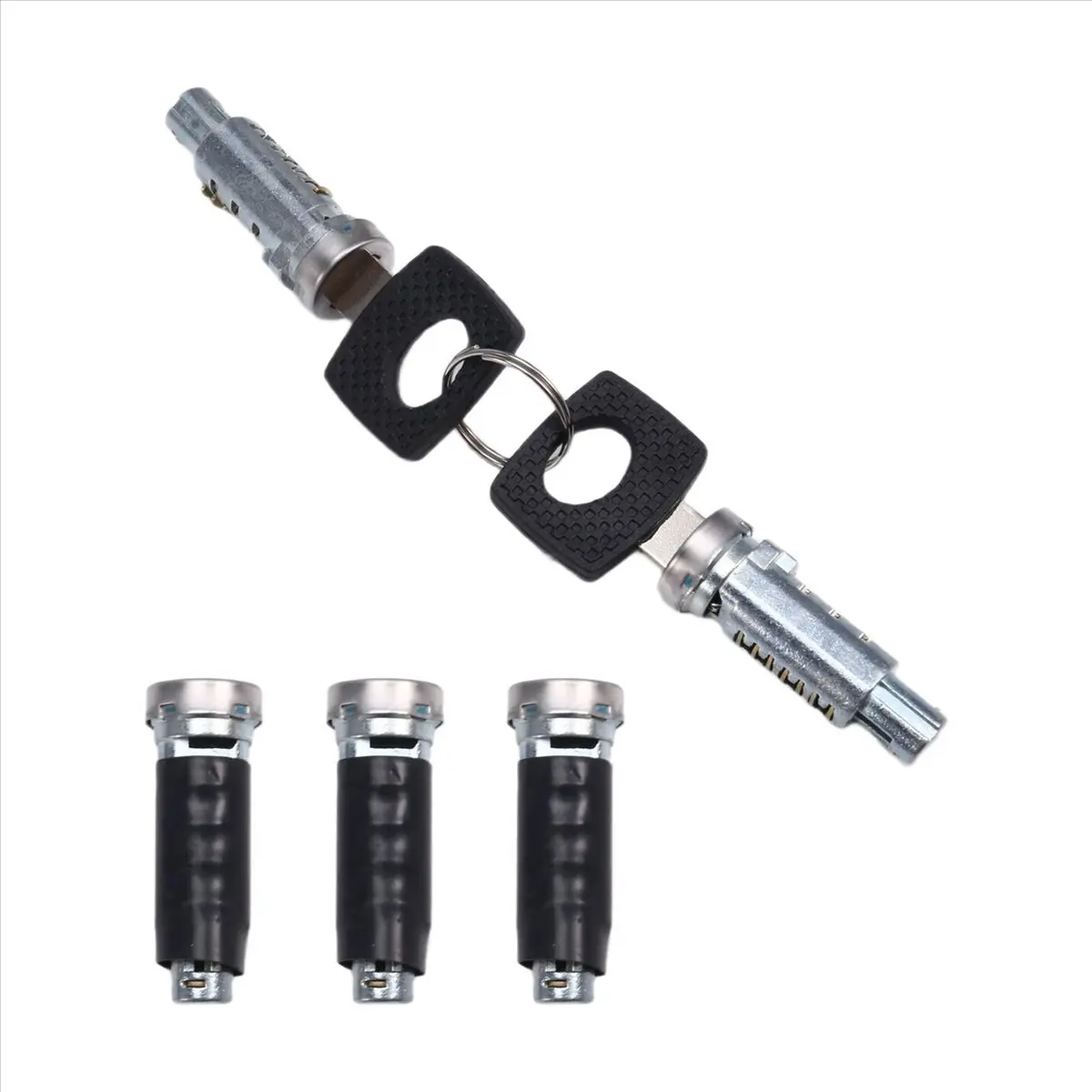 A02G 6707600205 Five Pcs Door Lock Barrels with 2 Same Keys for LT Mercedes Sprinter Vito W638 Any Door Brand New