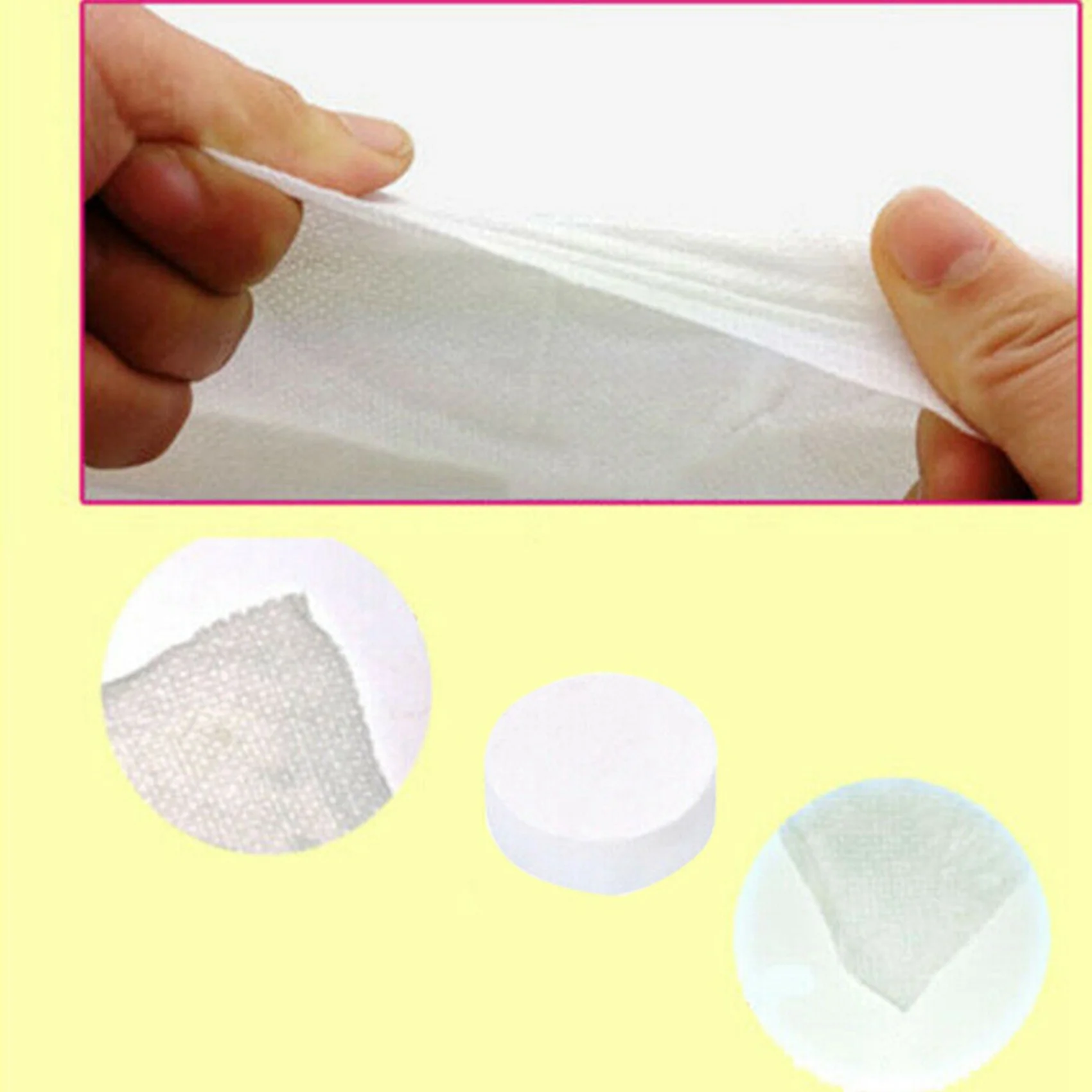 KYCOR-1000Pcs Magic Soft Cotton Disposable Compressed Towel Wipes Tablet Travel Tissue