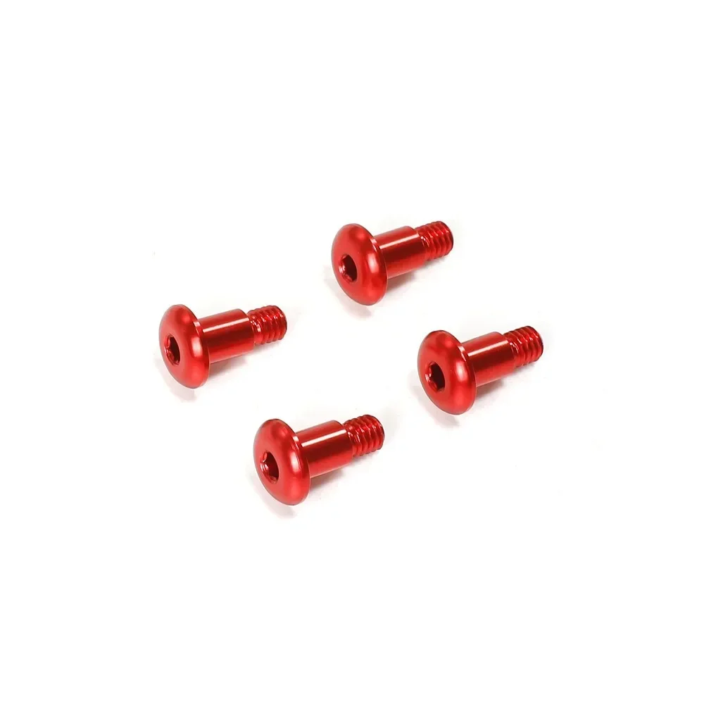 4 pçs metal m4 parafuso passo para tamiya tt02 TT-02 tt02b 1/10 rc carro atualização peças acessórios