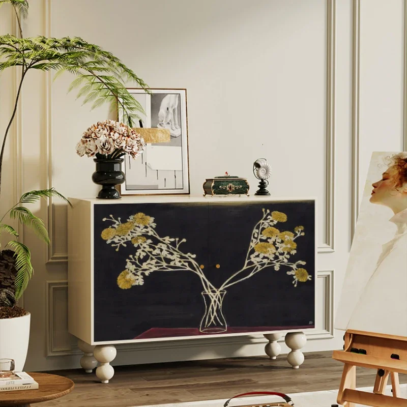 

Chinese Style Home Shoe Solid Wood Entrance Living Room Sideboard Bedroom