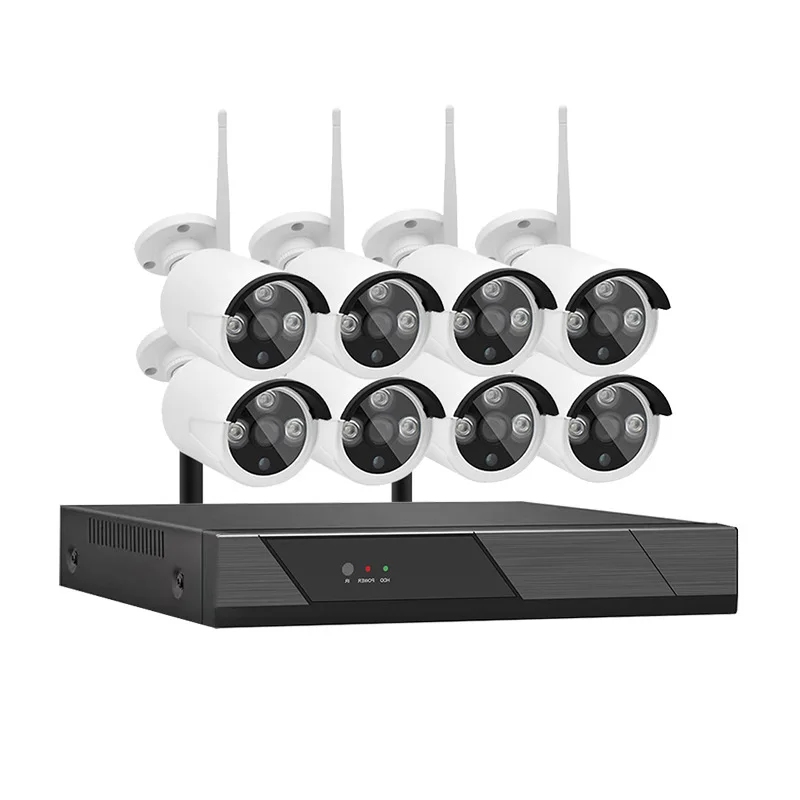 

8-Channel HD Store Plug-and-Play Wireless Security System 6 Million Sensor IP Camera DVR Wireless Surveillance Camera