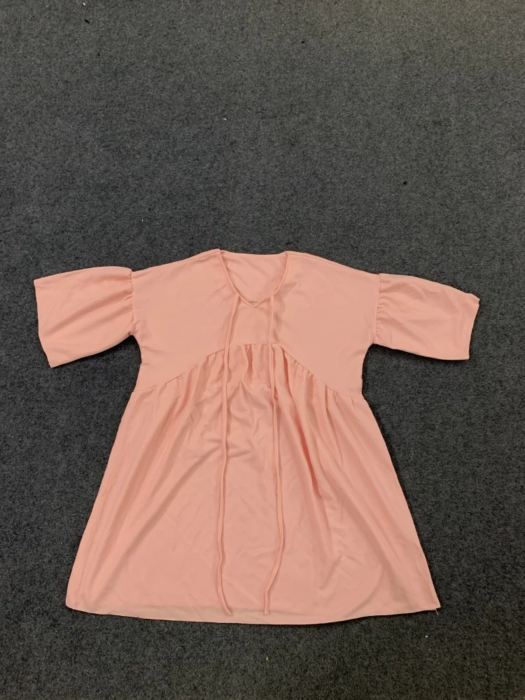 Frauen Casual Einfarbig Laterne Hülse Temperament Pendler Ein Stück Hemd Elegante Büro Täglichen Verschleiß