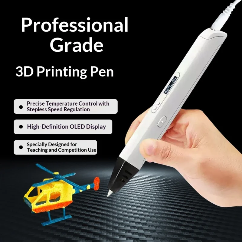 Professional High-Temp 3D Printing Pen, 3D Stereo Drawing Pen for Kids Educational & Creative Art, MYNT3D