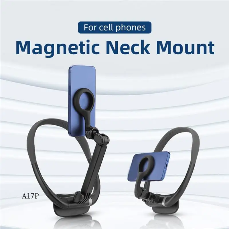 

AP-Silicone Magnetic Quick Release Neck Mount Hold For Smart Phone Replacement Accessories