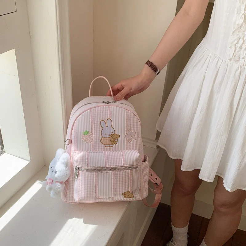 sweet-sister-casual-striped-large-capacity-backpack-women's-double-shoulder-bag-2026-new-style-student-party-book-bag