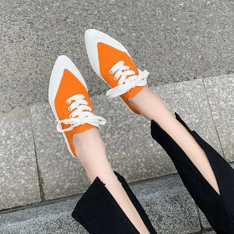 Women\'s Sneakers 2024 Fashion Thick Sole Designer Canvas Casual New Thick Sole Summer Casual Vulcanized Shoes Basic Solid Color