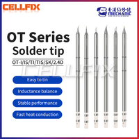 MECHANIC OT Series Integrated Solder Iron Tip anti-static Rapid Heating External Heat Suit For T12 Pro Soldering Station