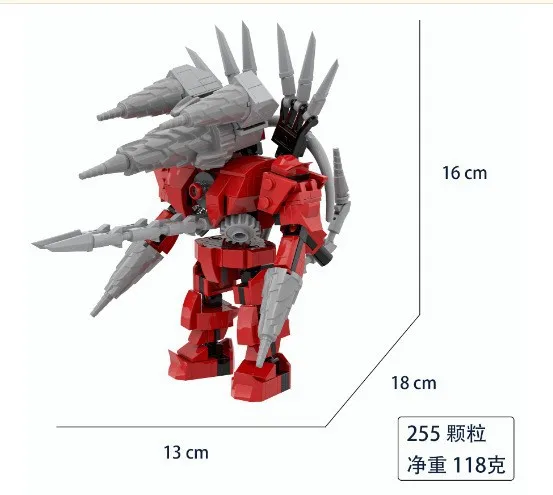 

Skibidi Toilet MOC Abstract Robot Building Blocks Compatible With LEGO Titan Drill Man Model Bricks Toys