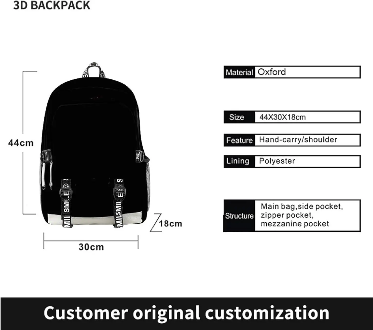 Anime Gachiakuta Backpack Daypack Laptop Bag Shoulder Bag School Bag