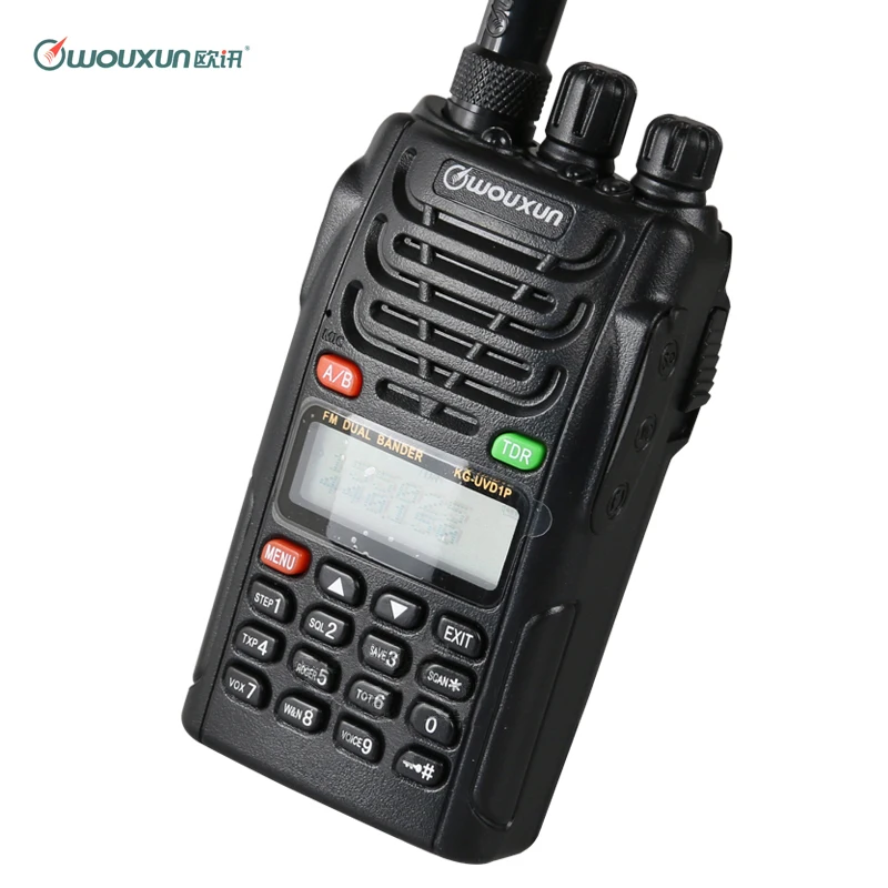 WOUXUN KG UVD1P Two Way Radop VOX FM CTCSS/DCS Scan DTMF Encoding Dual Band Display Standby HAM Wireless Communication