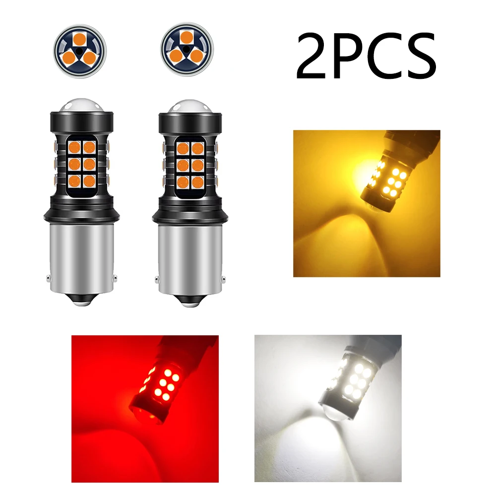 

2 шт. W16W светодиодный белый T15 P21W W21W 7440 3156 светодиодный резервный фонарь заднего хода для Ford Focus Mondeo Fiesta Fusion Ranger поворотники