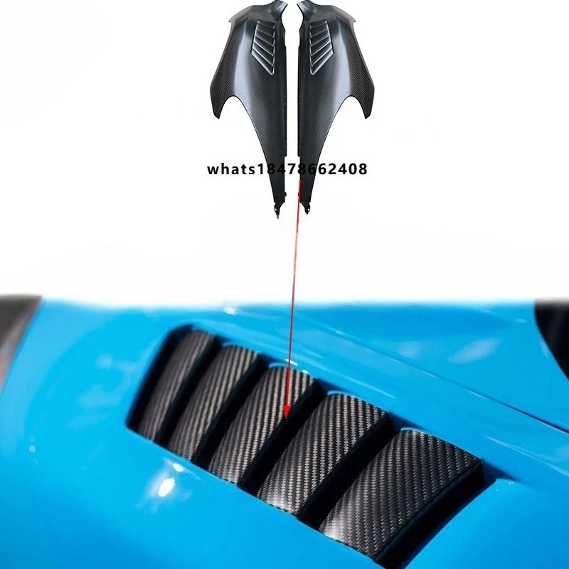 

675LT Style Half Carbon Fiber Car Front Side Fender for McLaren 650S