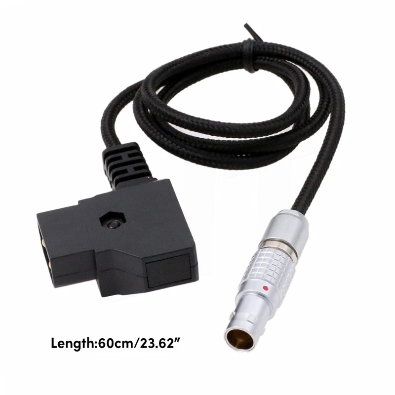 Customizable D Tap to 0B 2 Pin Male Power Cable Perfect for Teradek  Bond,Transvideo SmallHD 703Monitor Camera