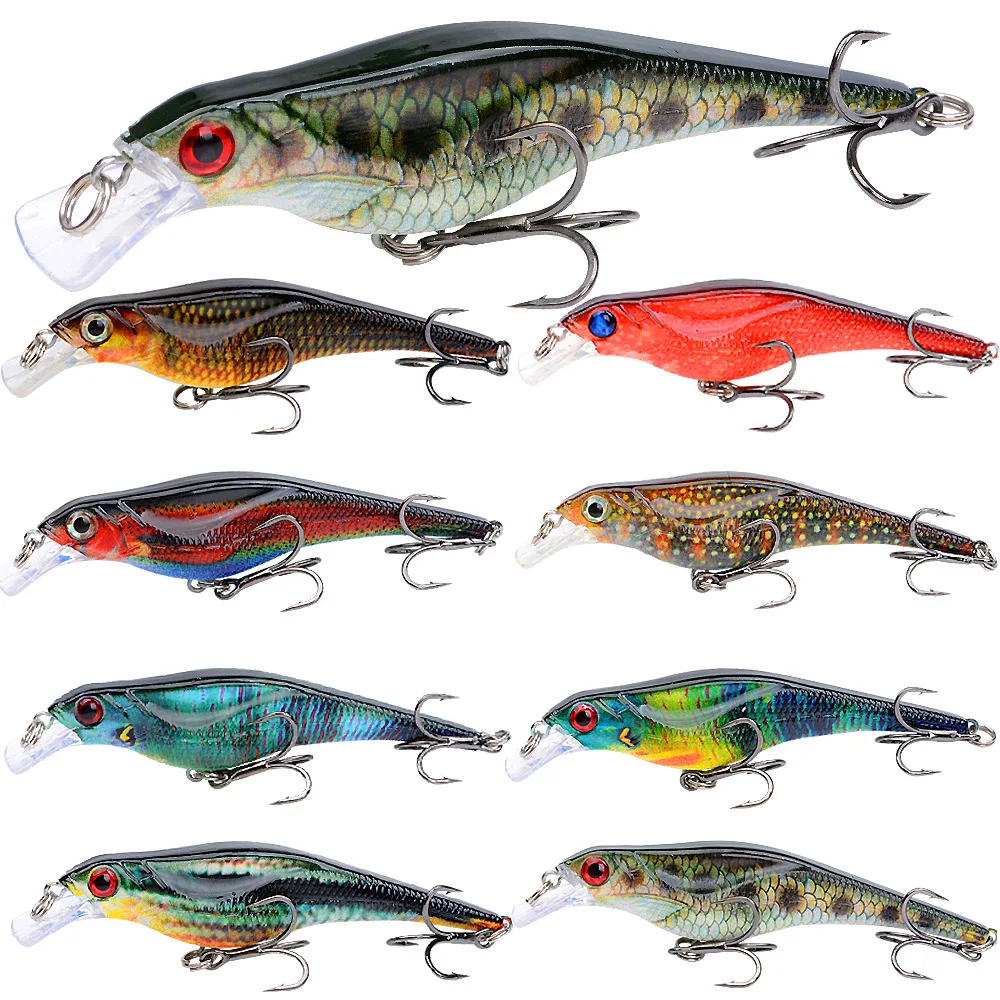 Mino Swim Minnow Crankbait Suspenso – Lubina con Lanzamiento Largo - imagen 5