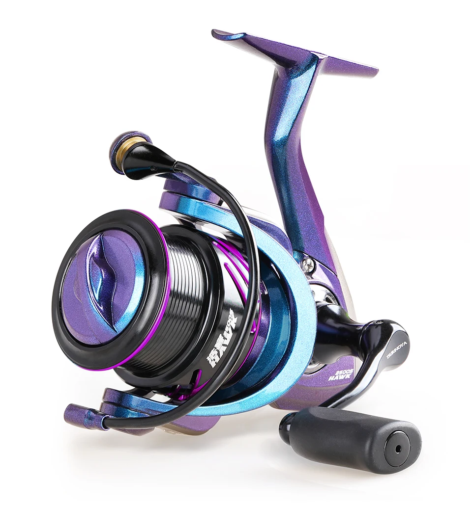 TSURINOYA Spinning Angelrolle HAWK 2000S 2500S 3000S Flache Spule Weitwurfrad 5,2:1 7kg Max Power Pike Bass Egi Rolle – Detail 20