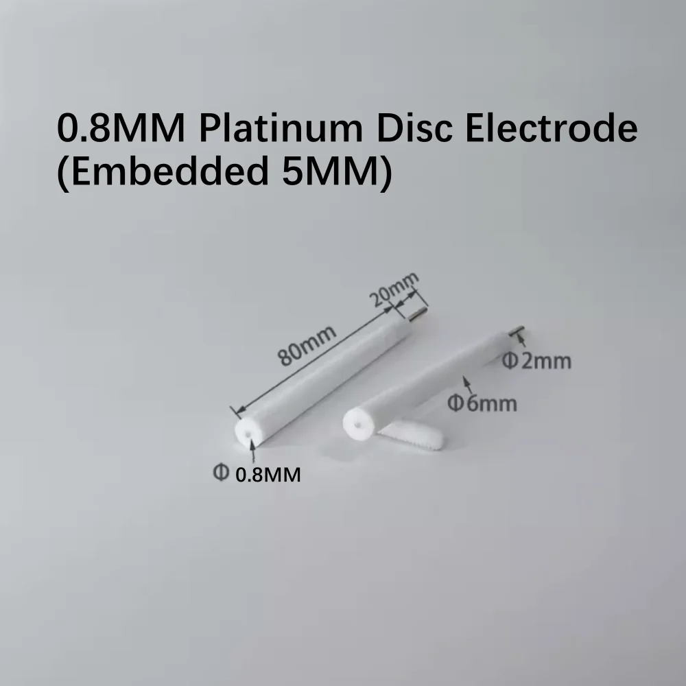 3mm platinum disk electrode/Pt electrode/metal disk electrode can be customized