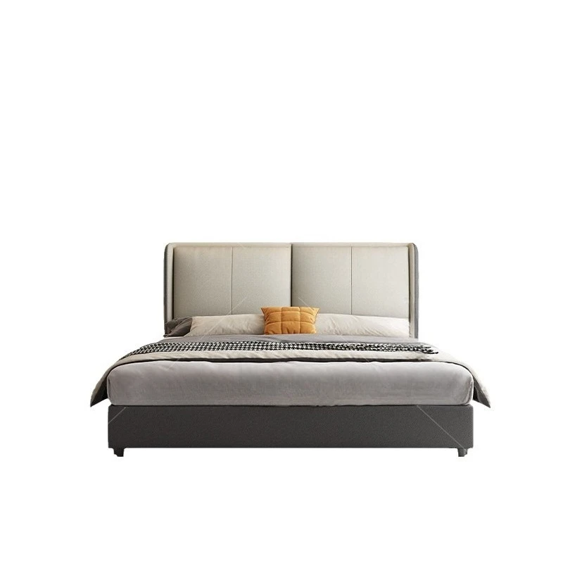 

Bed Modern Simple Fabric Bed Light Luxury Master Bedroom Queen Bed 1.5m 1.8m Double