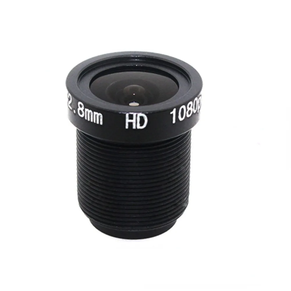 128°Wide-angle Camera Fixed Lens 2.8mm 2MP 1080P Board Lens Security Fixed Focus Lens F2.5 M12