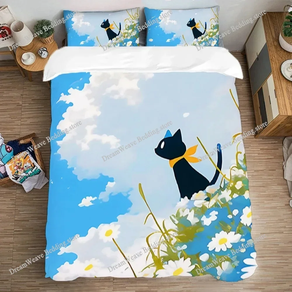 Cat Romance Art Bedding Set Duvet Cover 3d Bedding Fashion Design Decoration King Duvet Cover Set Double Bed Set Bedding Sets592