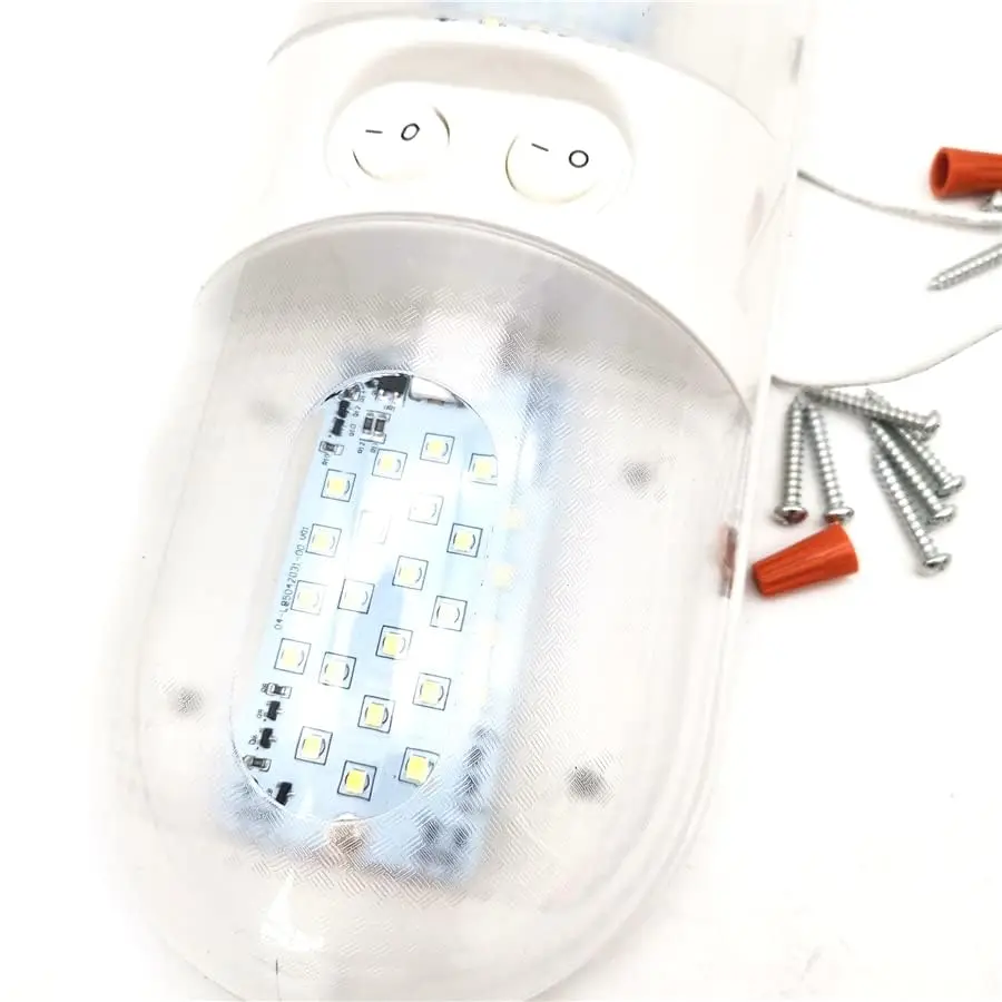 

Double Dome Light 12V 48 LED Interior Roof Ceiling Reading for RV/Boat