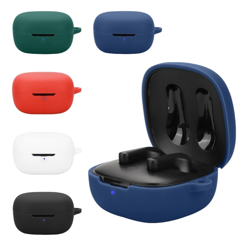 Гибкий силиконовый защитный чехол для HAYLOU HQ3 T018, беспроводные наушники, пылезащитный противоударный чехол, моющийся защитный рукав