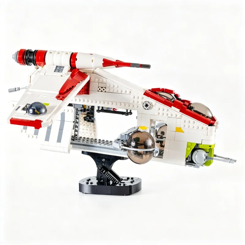 2257pcs MOC Republic Gunship LAAT Star Battle UCS Model Building Blocks Architecture Toys Christmas Gifts Education Kids Brick