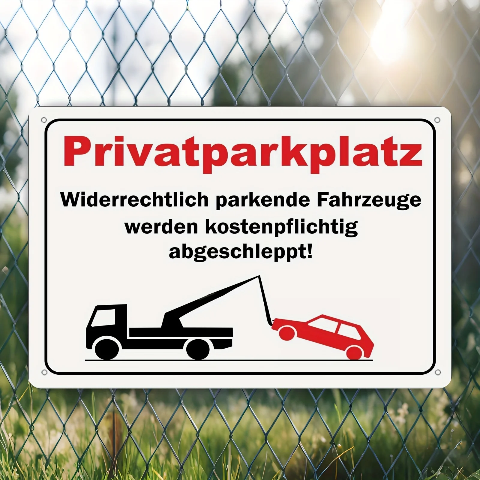 Iron Tin Sign - 