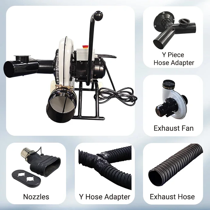 Cast Aluminum Blade Exhaust Extractor Valve Switch Essential Car and Motor Tools Maintenance Equipment