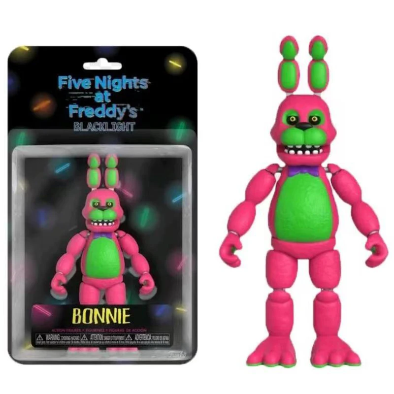 Game FNAF Action Figure Bonnie Foxy Figurine PVC Collection Chica Fazbear Bear Doll Freddy Movable Model Toys 15cm Holiday Gift