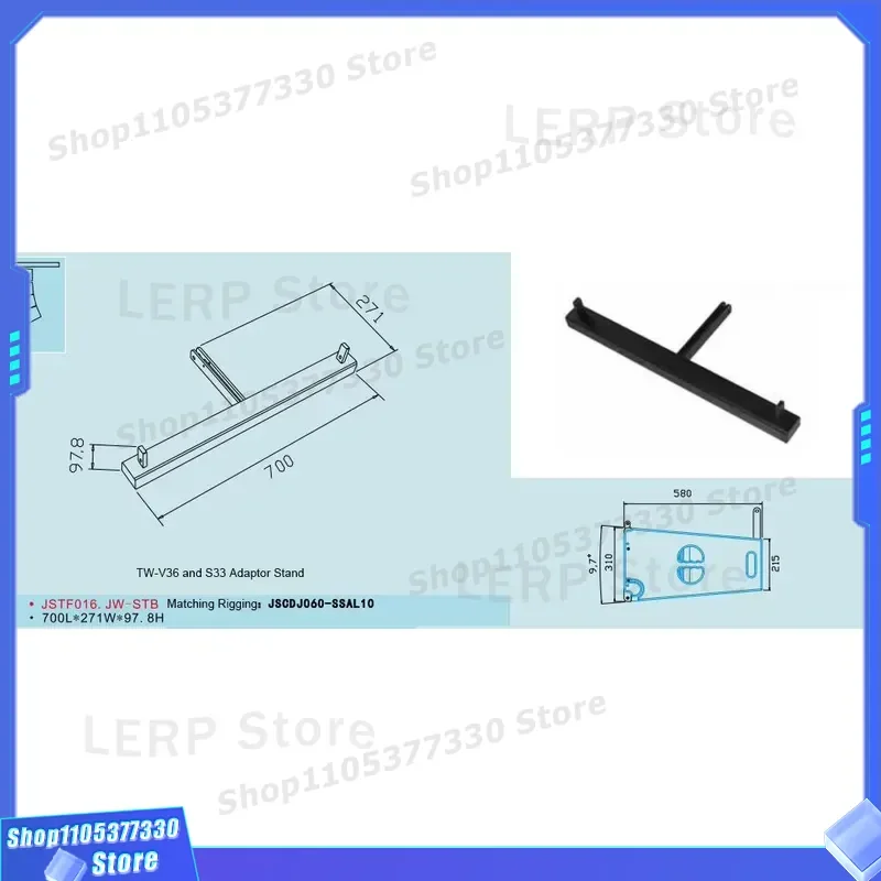Top Flight Pole Bumper Adapter for 016 Speaker Accessories Manufacturer Compatible Mounting Bracket Hardware Kit Durable