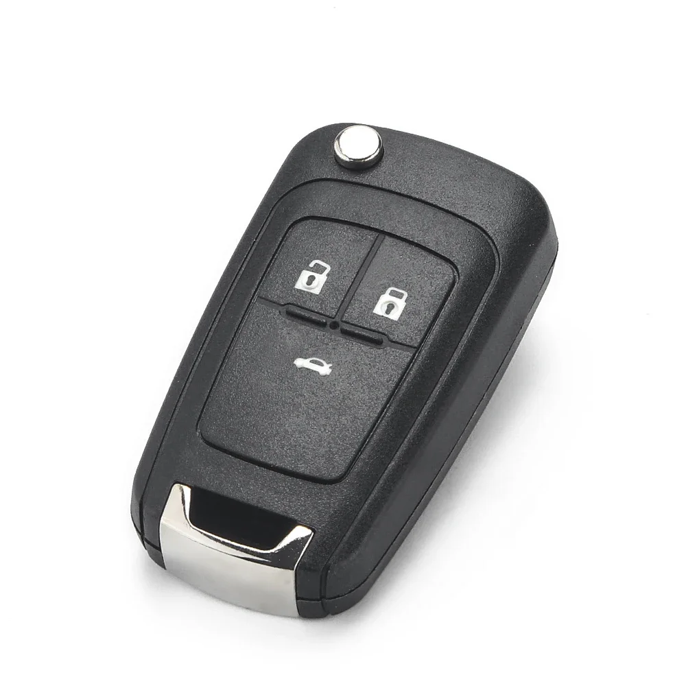 KEYYOU For Chevrolet Cruze Epica Lova Camaro Impala Fit Astra J Corsa E Insignia Zafira C 2 3 4 5BT 1PCS Flip Remote Car Key