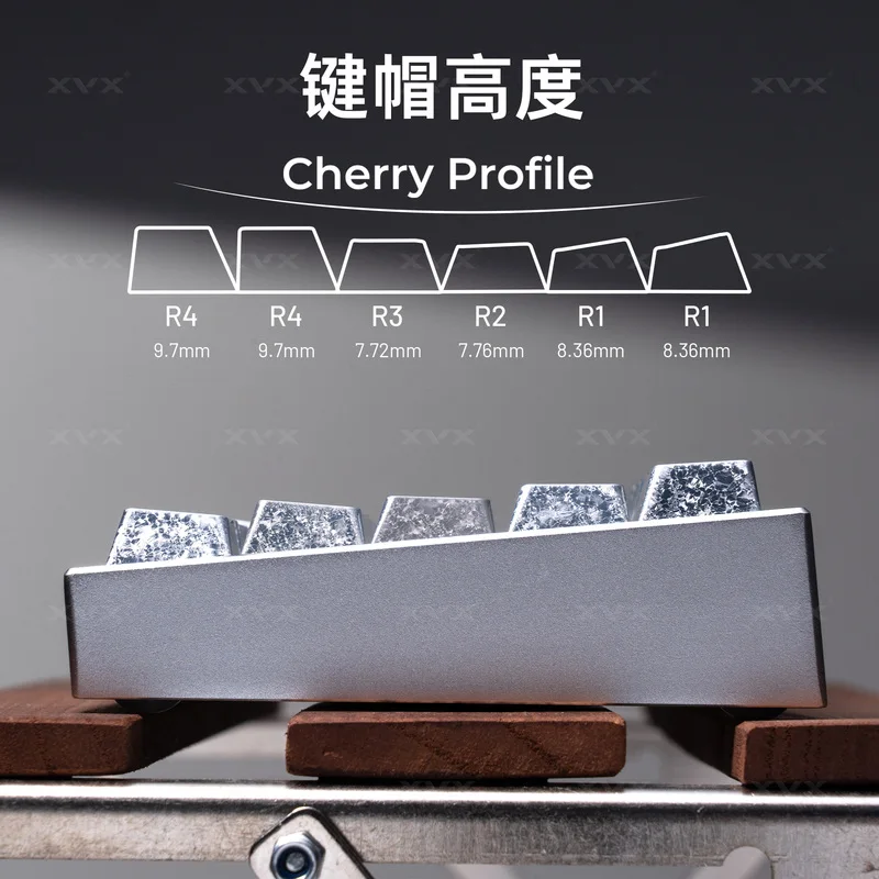 XVX Customized Keycaps Cherry Profile 61PCS Support Wooting 60HE Rakka60 Iso60 Venom60 madlions mad60 mchose ace60 60% Layout