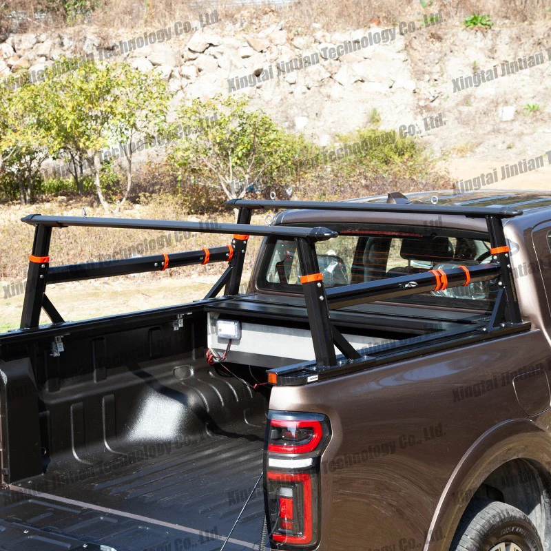 Fixing and Protecting Cargo,Height  Width Adjustable Heavy Duty Truck Bed Rack use for Fo-rd Ranger F150 / Toyo-ta Hilux Revo