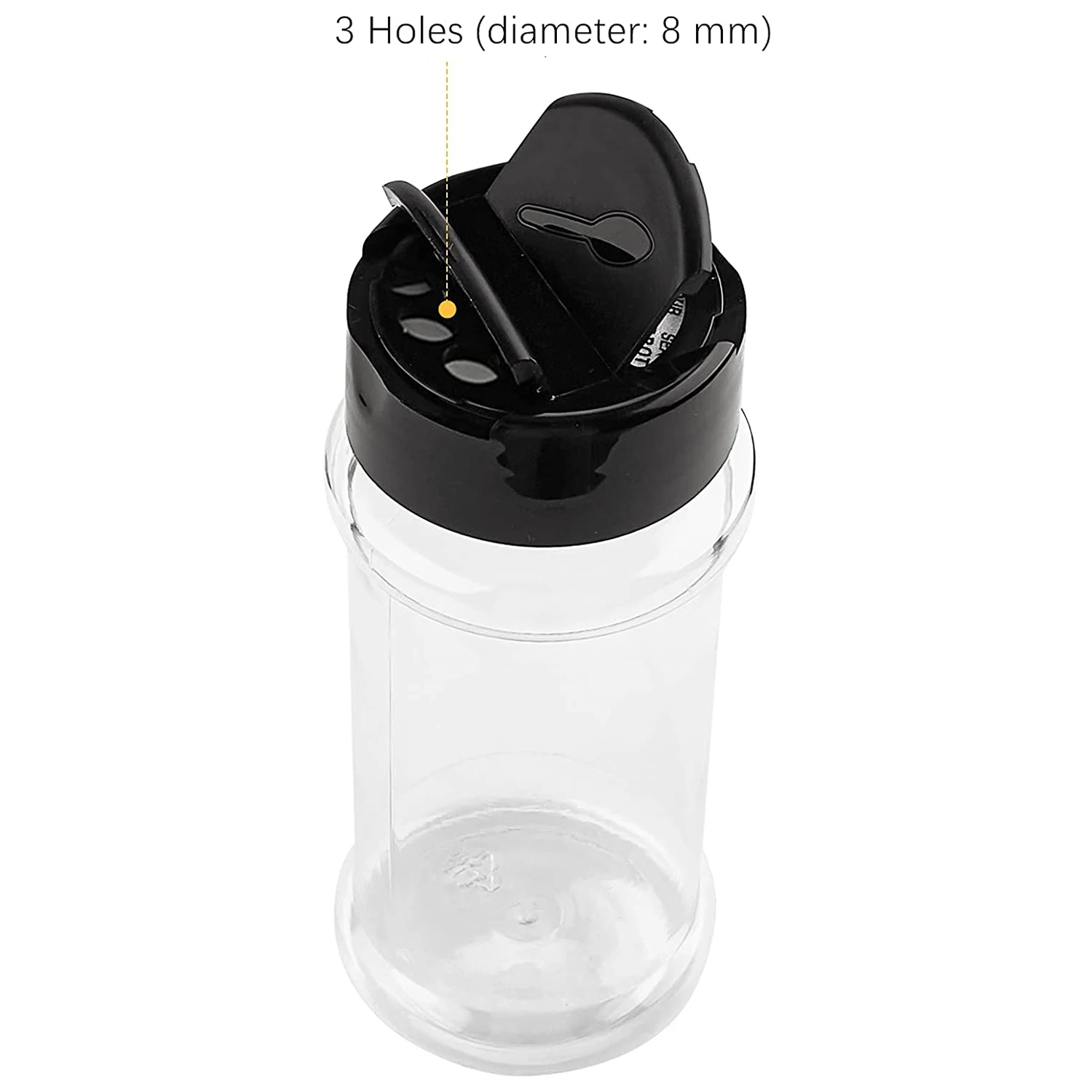 8Oz Spice Jar With Shaker Lids,Empty Spice Jars Bottles Seasoning Containers For Storing Spice,Herbs,Seasoning Powders Top-Rated