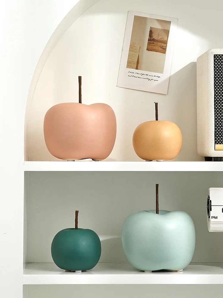 The product can be customized. Simple Apple decorations, creative home, living room, TV cabinet, office desktop decorations