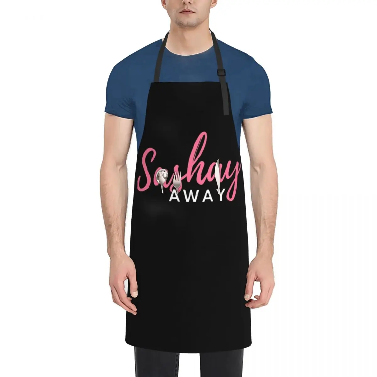 Sashay Away (script) - Ru Paul's Drag Race Apron Kitchen Apras Man kitchen item Kitchen Utensils Handle For Women Apron