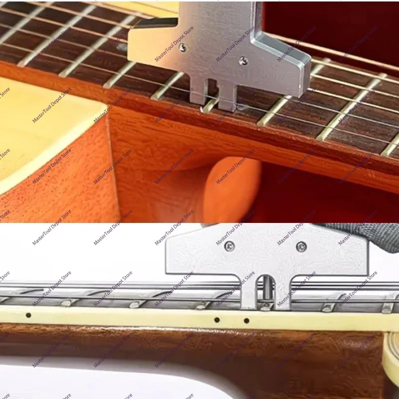 Digital display guitar string spacing ruler Classical guitar making instrument string height measurement tool