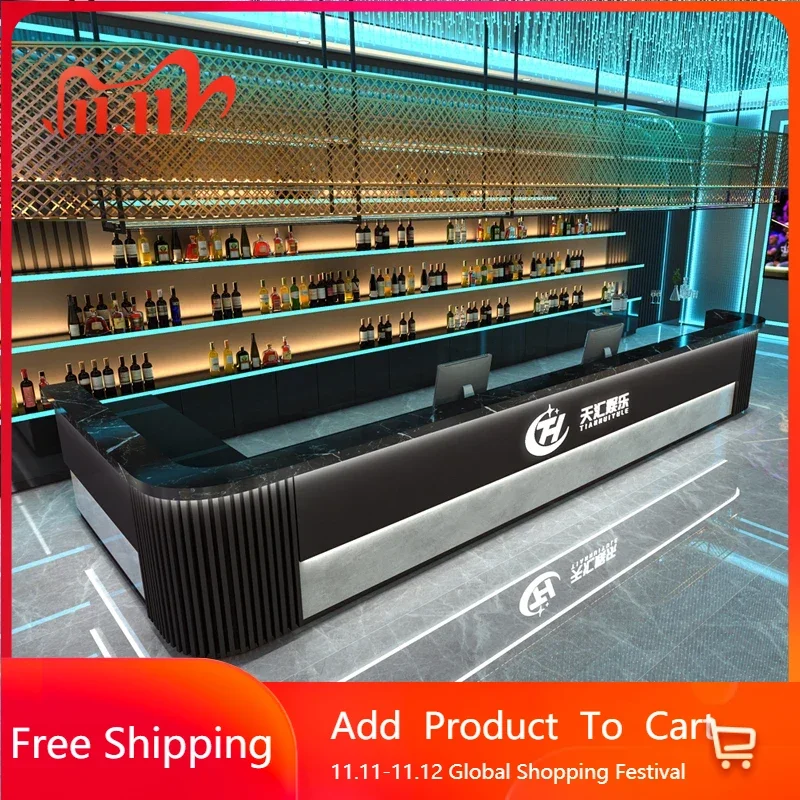 

Funky Coffee Distillation Cash Register Business Table Atril Counter Desk Computer Desks Aesthetic Empfangtheke Trendy Furniture