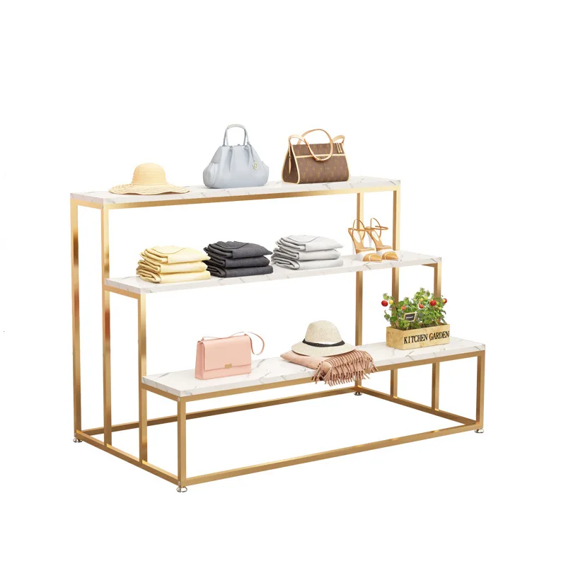 

Shoe display rack Clothing store window Nakajima water table Multi-layer bag
