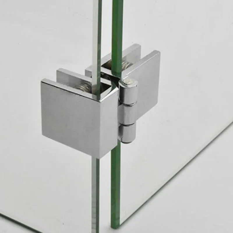 Cabinet Glass Door Hinges Wine Door Hinges Glass Hinges Hardware Suitable for Glass Thickness 90/180/0 Degree