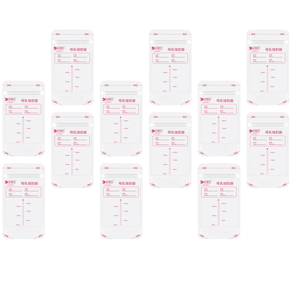 30 Pcs Breast Milk Storage Bag Bags Sealing for Breastmilk Pouches Baby Leakproof Freezer