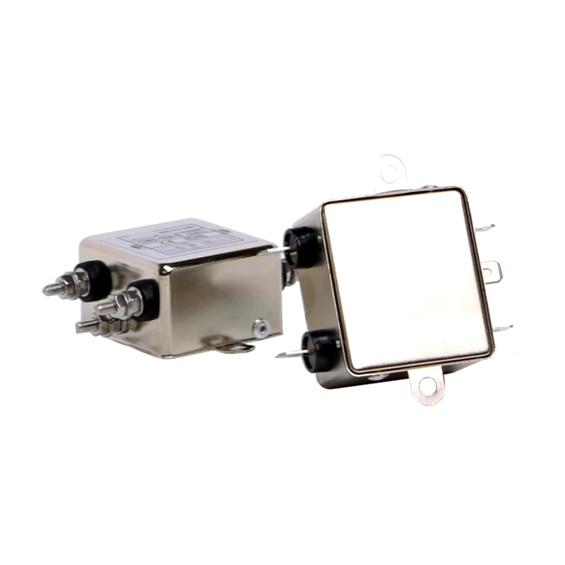 Single-phase AC power filter 220V AC emi filter CW3-10A-S/T 10A 20A 30A  Purifier Anti-interference  CW3-20A-T CW3-30A-T CW3-30A