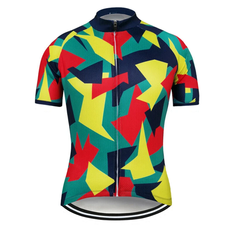 

Short Sleeve Clothing Road Jersey Bicycle Motocross Jacket Bike Top Cycling Wear Uniform Sport Waistcoat Shirt Cyle Premium