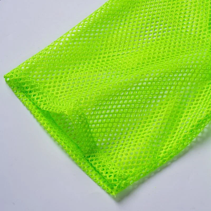 Women Neon 80s Dance Party Top Fishnet Mesh Shirt 1980s Party Costume image 4