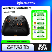 BIGBIG Won Gale Wireless Gaming Controllers for Switch Gamepad with Hall Effect Trigger Function Somatosensory Intelligent Start