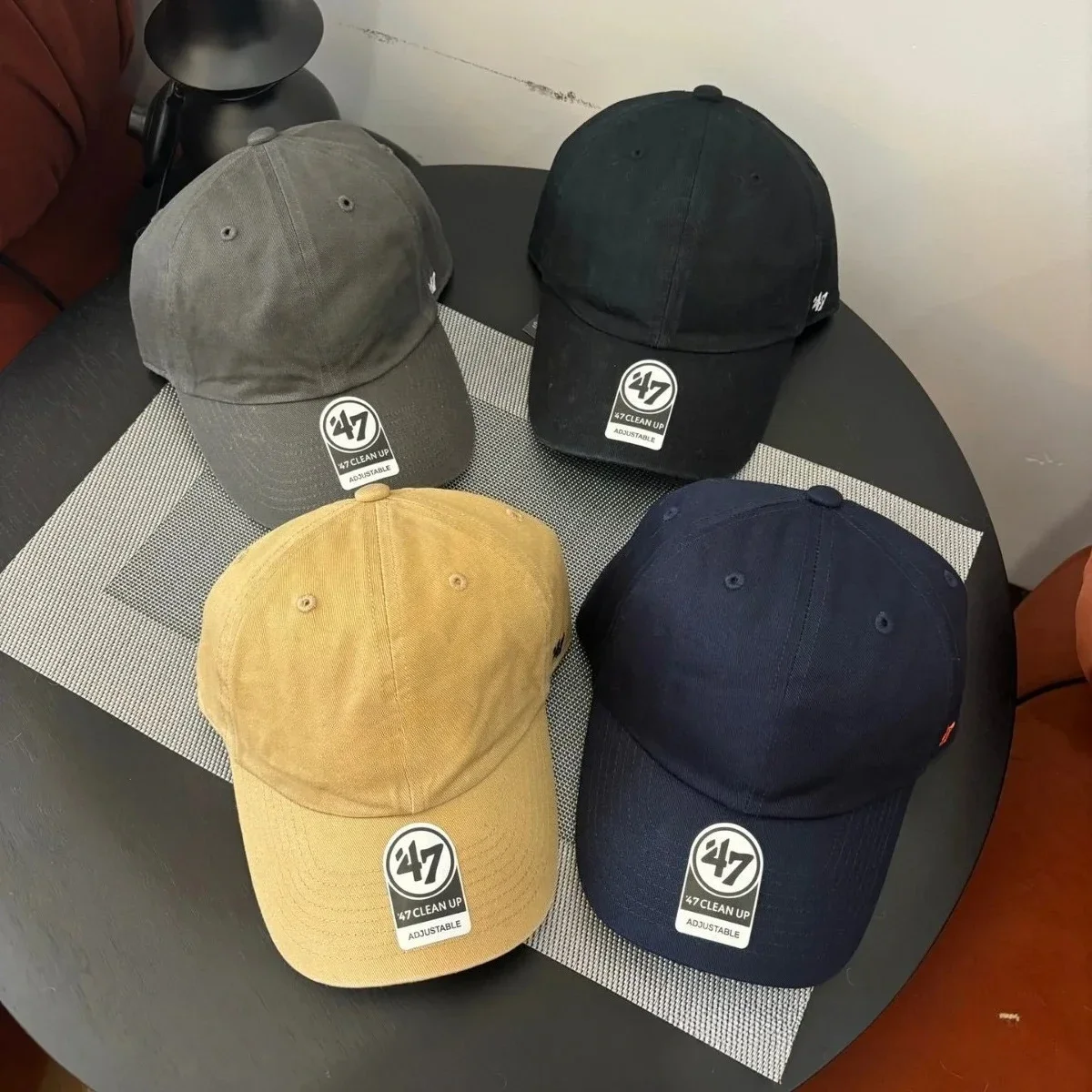 

Ceiling vintage joint 47 new embroidered cap vintage street kiko baseball cap