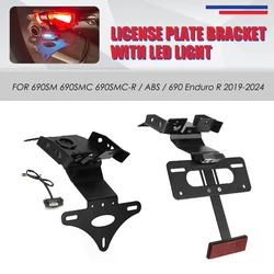 Accessoires de moto pour KTM 690SM 690SMC 690SMC-R 690, Endflats R SMC SMCR 2019-2024, planificateur arrière, support de plaque, cadre de support rapide