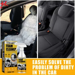 Foam Cleaner For Car Interior Interior Leather Seat Plastic Headliner Stain Remover Maintenance Cleaner