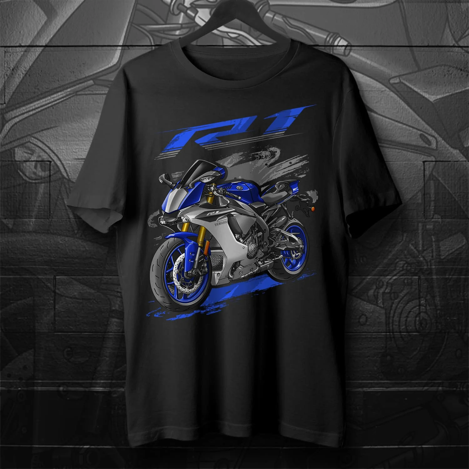 2015-2019 Models Japanese YZF R1 Motorcycle T-Shirt 100% Cotton O-Neck Short Sleeve Summer Casual Mens T-shirt Rider Streetwear